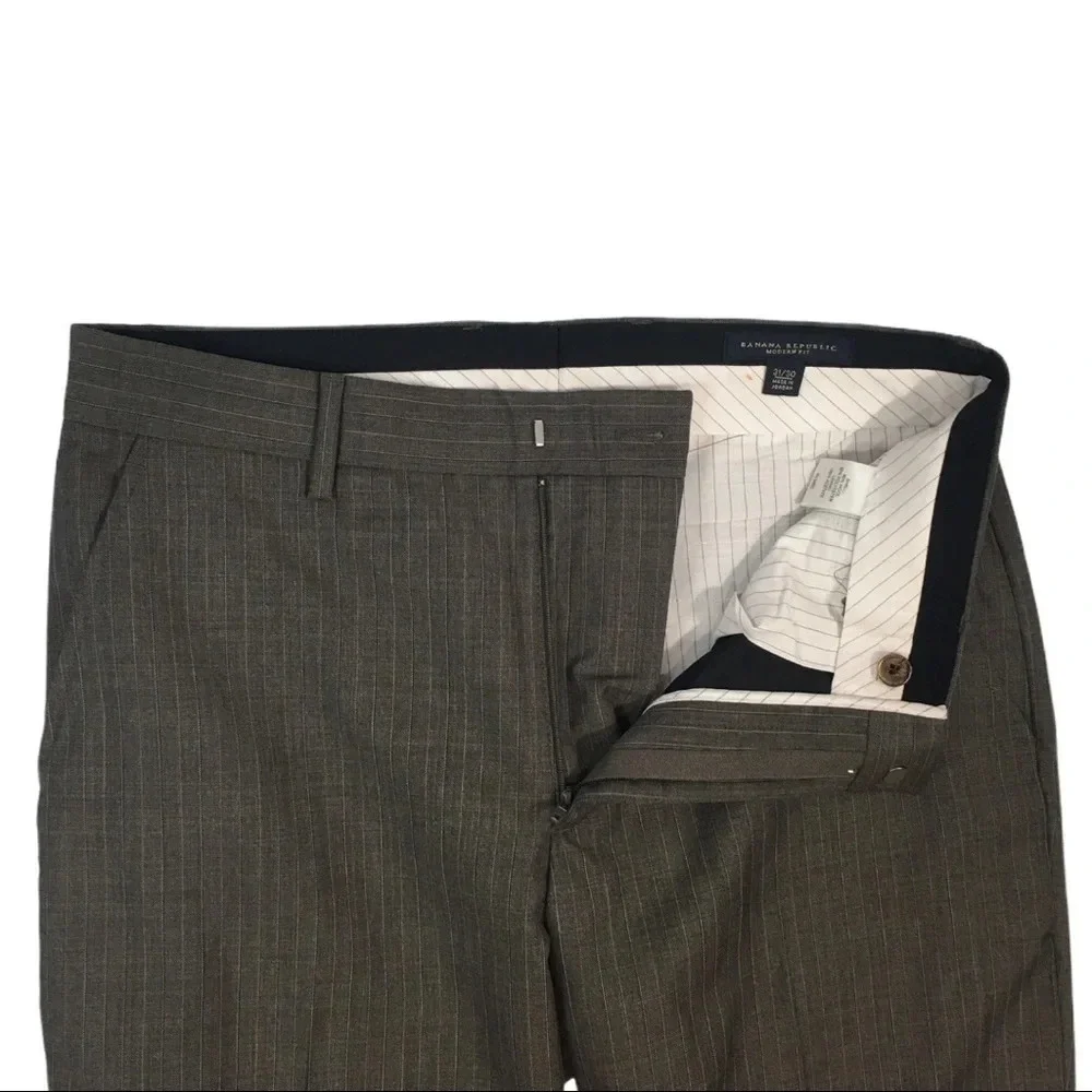 MJ4 Men’s Banana Republic Modern Fit Dress Pants 31x30